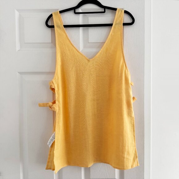 Vitamin A "Riviera" Mini Dress in Creamsicle, size Small - Picture 8 of 9